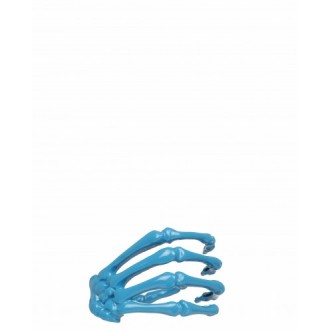Raf Simons blue skeleton cuff