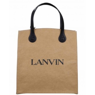 Lanvin kraft tote bag