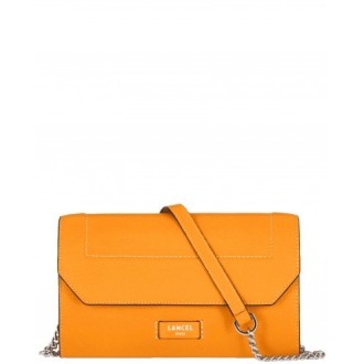 Lancel orange Ninon de Lancel wallet