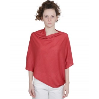 Nenah dust red Poncho top