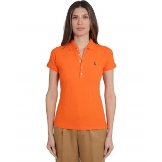 Polo Ralph Lauren orange Julie polo shirt