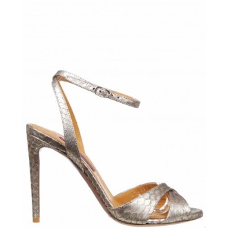 Ralph Lauren silver Kandice sandals
