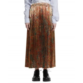 Junya Watanabe floral pleated skirt