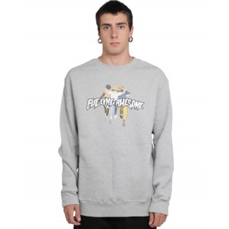 Fucking Awesome grey The Kids are All Right sweatshirt