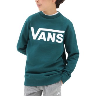 BY VANS CLASSIC CREW BOYS DEEP TEAL/WHITE