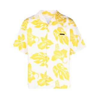 Prada Popeline Ibiscus Shirt