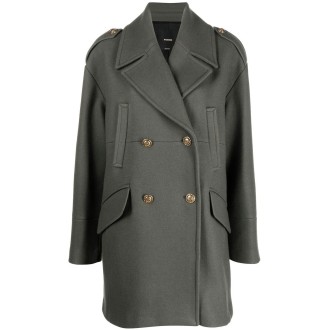 Pinko `Claudette 1` Double-Breasted Coat