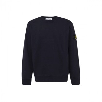 Stone Island - Black Wool Sweatshirt