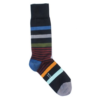 PAUL SMITH stripes-knit socks