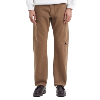 551Z AUTHENTIC STRAIGHT Z0863 BROWN GARMENT DYE