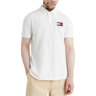 Tommy Jeans Polo Maniche Corte Uomo White