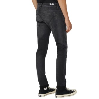 Dondup Jeans Skinny Uomo Nero