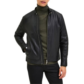 SLHARCHIVE CLASSIC LEATHER JKT W NOOS BLACK