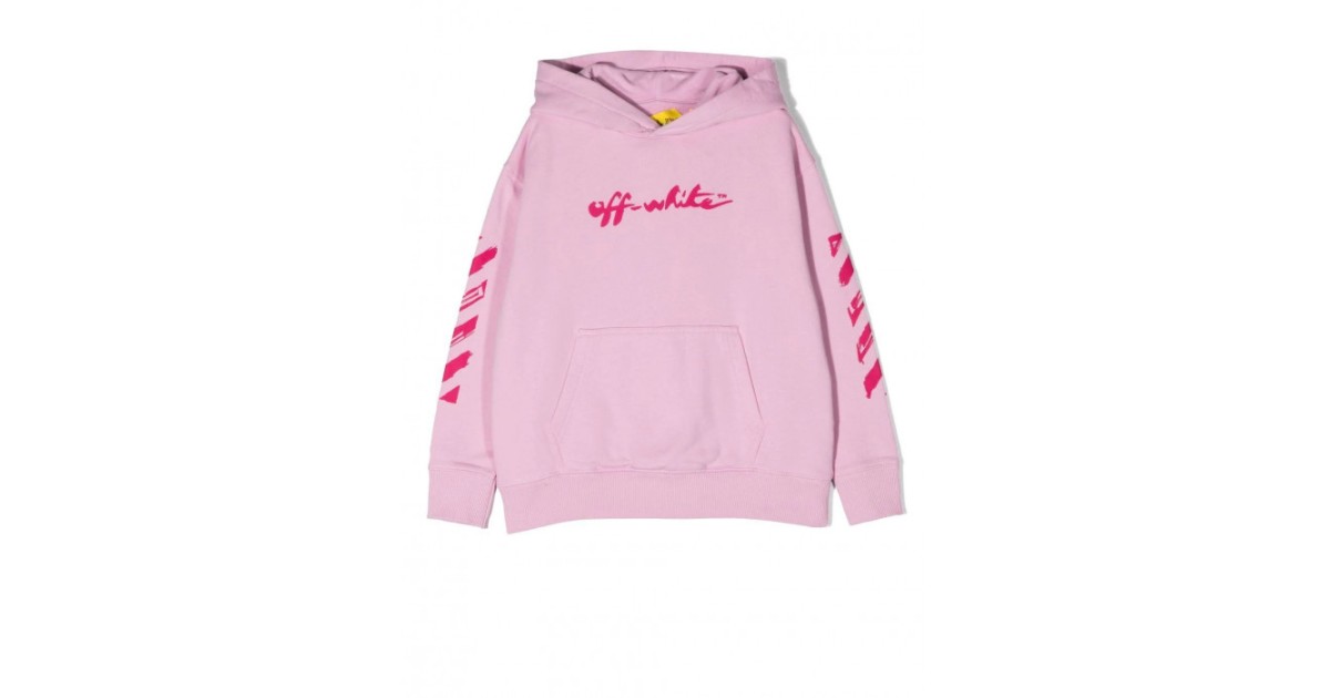 sværge Svag uddøde Off-white - Pink Cotton Sweatshirt | SHOPenauer