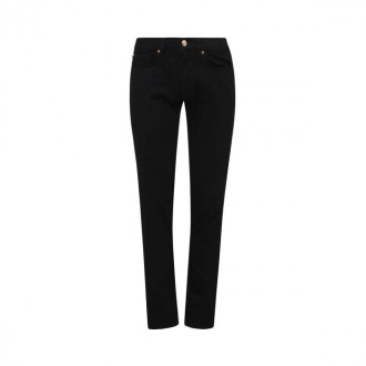 Versace - Black Cotton Jeans