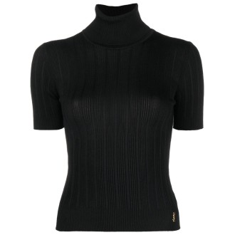 Saint Laurent Turtleneck With Short Sleeves