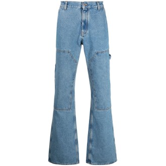Off White Flare `Carpenter` Jeans 