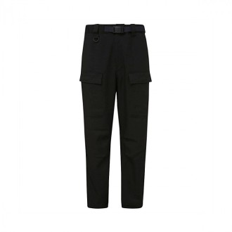 Adidas Y-3 - Black Cotton Blend Trousers
