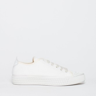 <p>Sneakers in tessuto bianco</p>