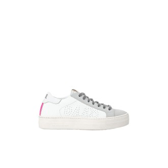 P448 Sneakers Basse Donna Whiter/fuxia