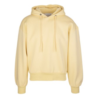 THE FUTURE Felpa Oversize Con Cappuccio Gialla