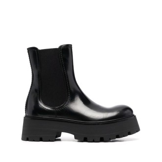 ALEXANDER MCQUEEN Stivaletto Donna Chelsea Rave Nero