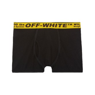 OFF-WHITE Singlepack Industrial Boxer Neri Uomo
