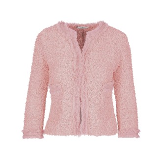 CHARLOTT Giacca Aderente Rosa Donna