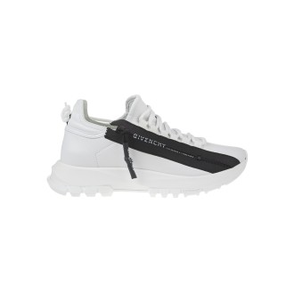 GIVENCHY Sneakers Basse Running Spectre Donna Bianche Con Zip