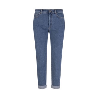 SPORTMAX Jeans Orchis Blu Medio