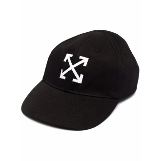 OFF-WHITE Men's Black Cotton Arrows Baseball Hat