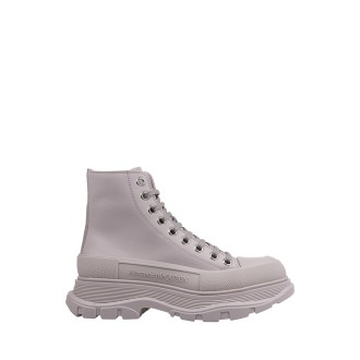 ALEXANDER MCQUEEN Stivaletto Tread Slick Grigio Donna
