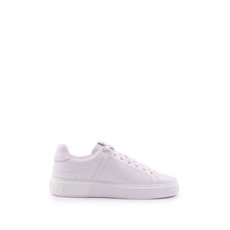 SNEAKERS B-COURT BIANCHE IN PELLE LISCIA