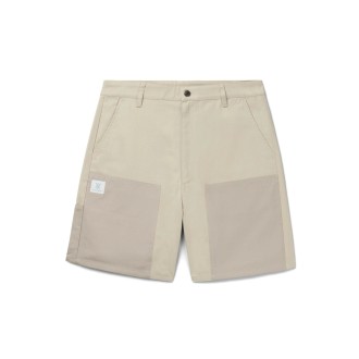 Pantaloncino Mevani Beige in Cotone