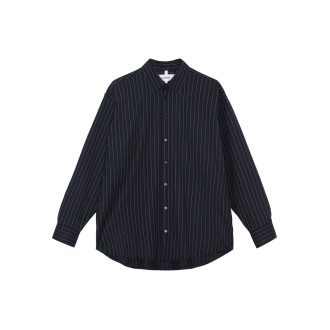 Camicia a maniche lunghe Damon Stripes Blu