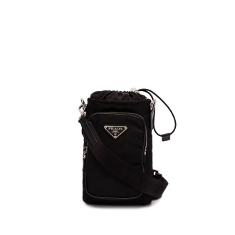 Prada `Re-Nylon` Smartphone Case Shoulder Bag