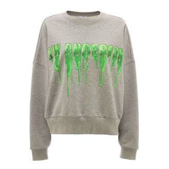 JW ANDERSON Felpa con logo slime