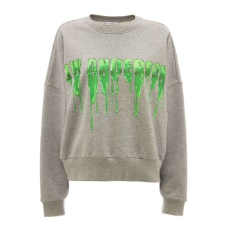 JW ANDERSON Felpa con logo slime