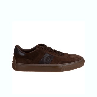 TOD'S SNEAKERS TOD'S IN CAMOSCIO MARRONE XXM03E0GC50MJHPL3X