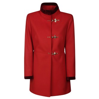 FAY VIRGINIA COAT ROSSO NAW50454000SGLR406