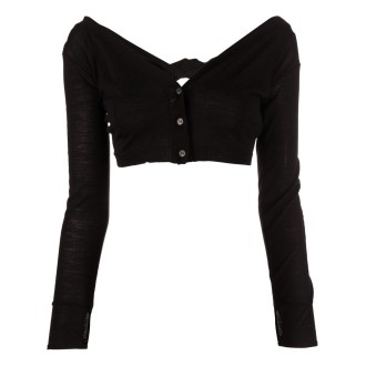 JACQUEMUS cardigan corto 