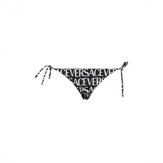 Versace - Black And White Logo Bikini Slip