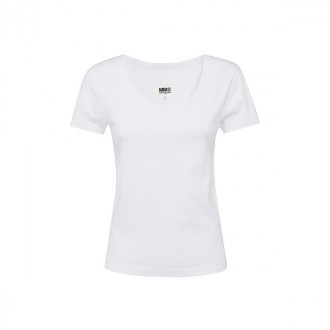 Mm6 Maison Margiela - White Cotton T-shirts