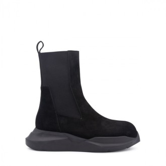 Rick Owens - Black Leather Boots