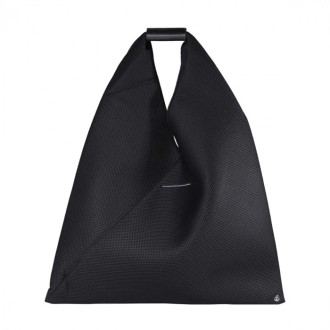 Mm6 Maison Margiela - Black Triangle Large Tote Bag