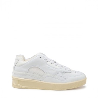 Jil Sander - White Canvas Sneakers
