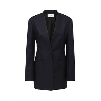 The Row - Black Cotton Blazer