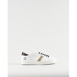 DATE Sneakers Hill Low Vintage Calf White Brown D.A.T.E: