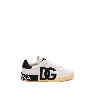 Dolce & Gabbana `Portofino` Sneaker With `Dg` Logo