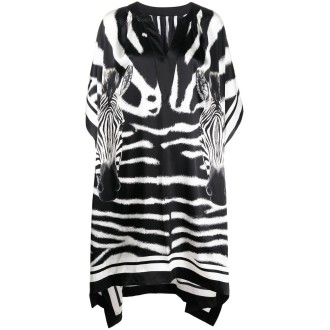 Dolce & Gabbana `Zebra` Beach Dress